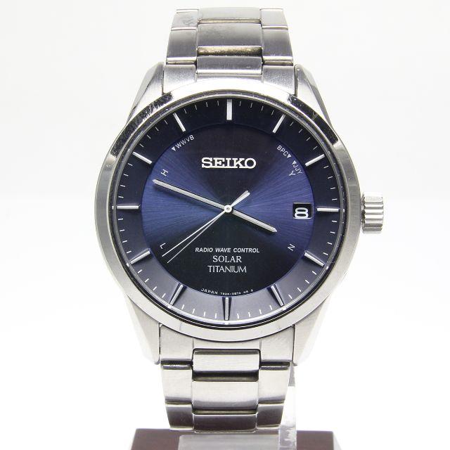 SEIKO - セイコー 7B24-0BB0 ソーラー チタン SEIKO の通販 by むー's shop |セイコーならラクマ