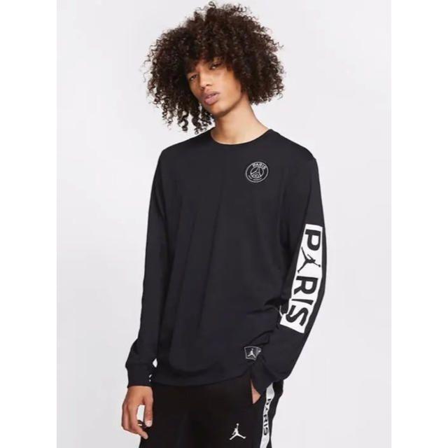 NIKE(ナイキ)のNIKE JORDAN PSG ロングスリーブ ロンT Msize メンズのトップス(Tシャツ/カットソー(七分/長袖))の商品写真