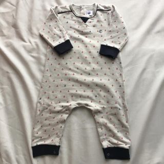 プチバトー(PETIT BATEAU)のneneko様専用 プチバトー ロンパース 81㎝ 18m(ロンパース)