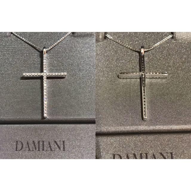 Damiani(ダミアーニ)のDAMIANI ダミアーニ★K18WGミステリークロス L ネックレス メンズのアクセサリー(ネックレス)の商品写真