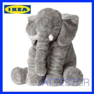 イケア(IKEA)のIKEA JÄTTESTOR ソフトトイ ぬいぐるみ ぞう   (ぬいぐるみ)