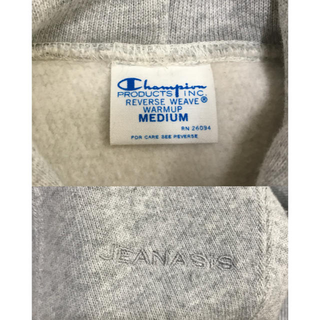 Champion(チャンピオン)のJEANASIS 別注championフーディ レディースのトップス(トレーナー/スウェット)の商品写真