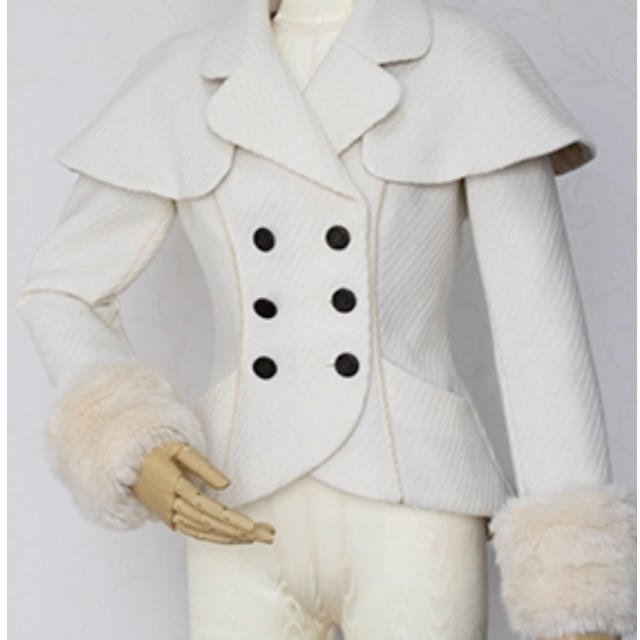 Victorian maiden(ヴィクトリアンメイデン)のvictorian maiden ショートコート レディースのジャケット/アウター(ピーコート)の商品写真