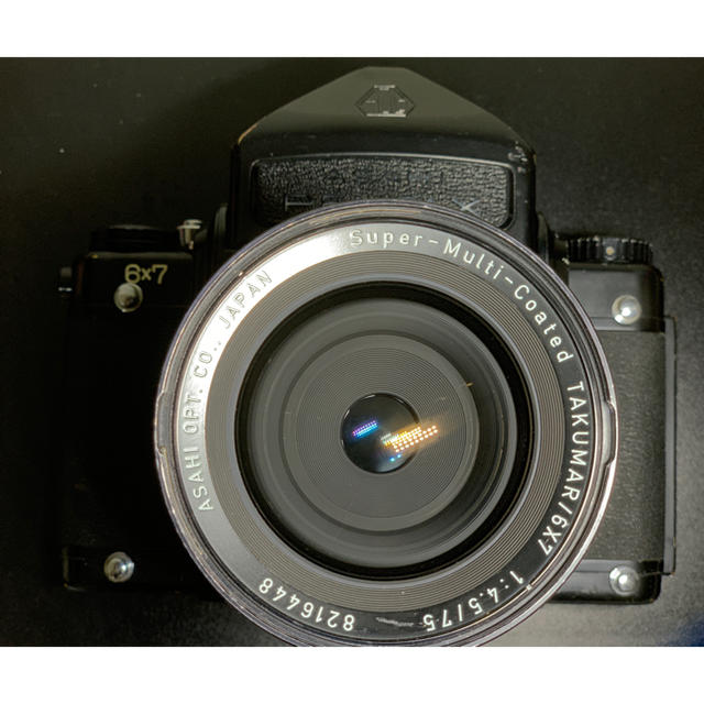 PENTAX(ペンタックス)のpentax 67 レンズ 75mm F4.5 スマホ/家電/カメラのカメラ(フィルムカメラ)の商品写真