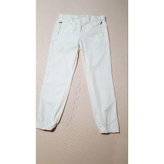 ブルネロクチネリ(BRUNELLO CUCINELLI)のファビアナフィリッピ　ホワイト　ジョガー　パンツ　42(その他)