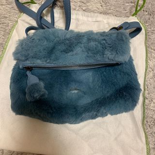 ロンシャン(LONGCHAMP)の最終値下げ！新品のLongchampファーショルダーバッグ(ショルダーバッグ)