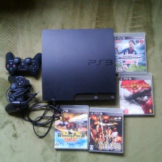プレイステーション3(PlayStation3)のPS3本体　コントローラー、ソフトセット(家庭用ゲーム機本体)