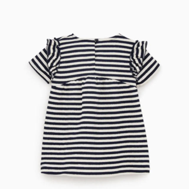 ZARA KIDS(ザラキッズ)のzarababy  ボーダー ワンピース 80 キッズ/ベビー/マタニティのベビー服(~85cm)(ワンピース)の商品写真