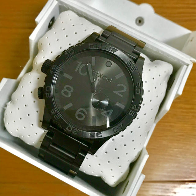 NIXON - 【大特価!!】MENS NIXON 51-30 人気モデル腕時計 ブラック🎀の通販 by リラックス's shop｜ニクソンならラクマ