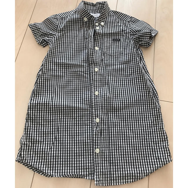 FITH(フィス)のquoti use fith シャツワンピ110サイズ キッズ/ベビー/マタニティのキッズ服女の子用(90cm~)(ワンピース)の商品写真