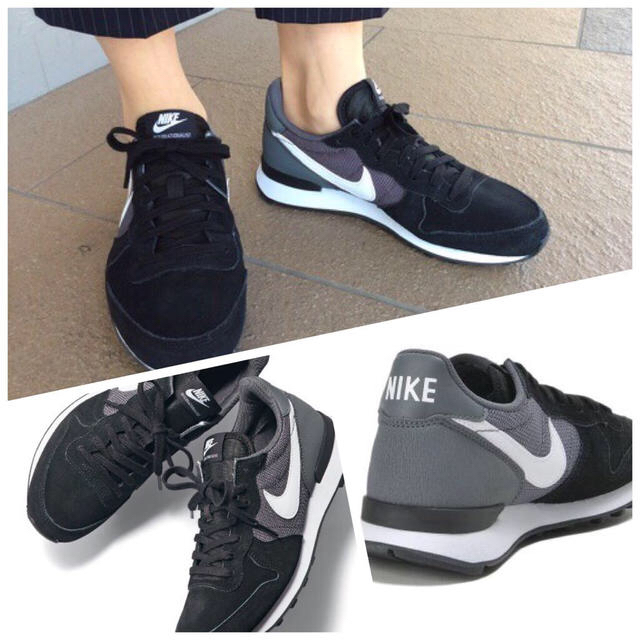 NIKE(ナイキ)のインターナショナリスト ブラック レディースの靴/シューズ(スニーカー)の商品写真