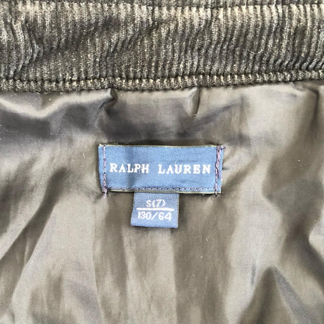 Ralph Lauren(ラルフローレン)のジャケットコート 130 ラルフローレン キッズ/ベビー/マタニティのキッズ服女の子用(90cm~)(コート)の商品写真