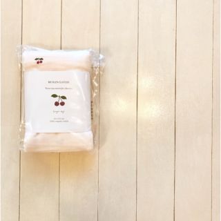 ボンポワン(Bonpoint)の新品✦Konges Sloejd モスリンクロス おくるみ(チェリー柄/1枚)(おくるみ/ブランケット)