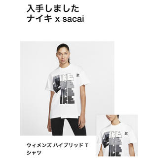 ナイキ(NIKE)のNIKE sacai Tシャツ (Tシャツ(半袖/袖なし))