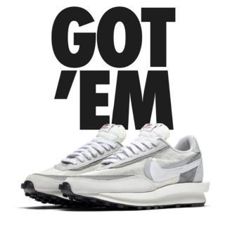 サカイ(sacai)のNIKE sacai LDワッフル SUMMIT WHITE(スニーカー)