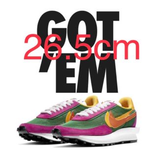 ナイキ(NIKE)の新品未使用 26.5cm NIKE×sacai LD ワッフル ナイキ サカイ(スニーカー)