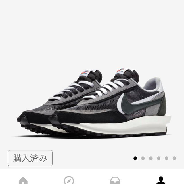 sacai×NIKE LDWaffle BLACK