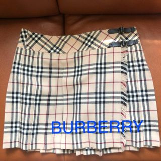 バーバリーブルーレーベル(BURBERRY BLUE LABEL)のバーバリー スカート(ミニスカート)