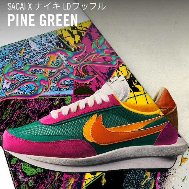 NIKE(ナイキ)のsacai NIKE LD waffle 27cm  メンズの靴/シューズ(スニーカー)の商品写真