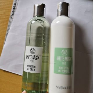 ザボディショップ(THE BODY SHOP)のボディーショップ ホワイトムスク シャワージェル&ボディローション(ボディソープ/石鹸)