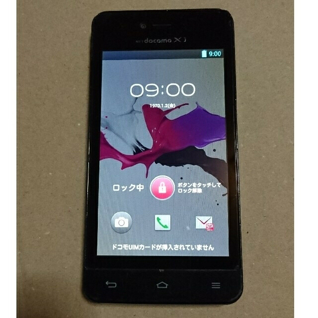 Docomo スマートフォン本体 LG optimus docomo L-05D