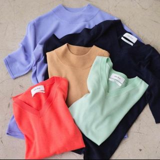 ミラオーウェン(Mila Owen)のミラオーウェン新品未使用タグ付きHigh-neck Knit tops(ニット/セーター)