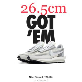 ナイキ(NIKE)の26.5　Sacai × Nike LD Waffle Summit White(スニーカー)