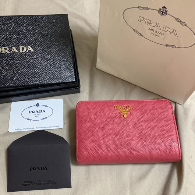 財布PRADA＊プラダ＊二つ折り財布