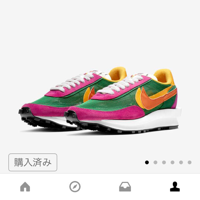 最終値下げ！NIKE×SACAI LD ワッフル PINE GREEN US.9