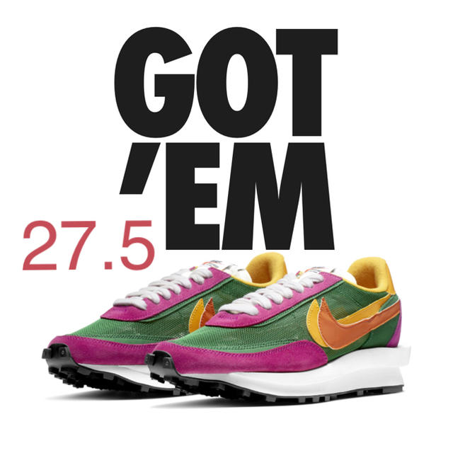 逸品】 NIKE - LDWaffle Sacai NIKE スニーカー - www