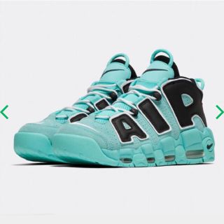 ナイキ(NIKE)のNike Air More Uptempo Tiffany Blue(スニーカー)