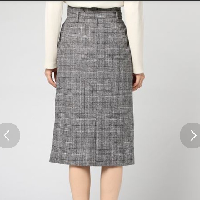 CLEAR IMPRESSION(クリアインプレッション)のクリアインプレッション グレンチェック スカート レディースのスカート(ひざ丈スカート)の商品写真