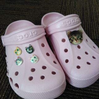 クロックス(crocs)の猫　種類選択自由　5個　クロックス用チャーム(その他)