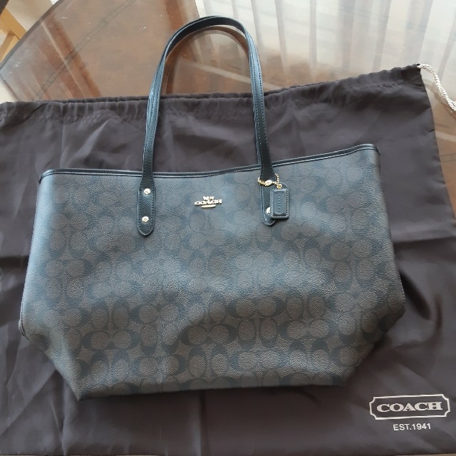 美品 COACHトートバッグ - トートバッグ