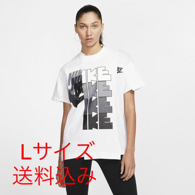 【送料無料】正規品 Lサイズ NIKE × sacai ナイキ サカイ Tシャツ