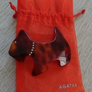 アガタ(AGATHA)のアガタ バレッタ(専用袋ツキ)(バレッタ/ヘアクリップ)