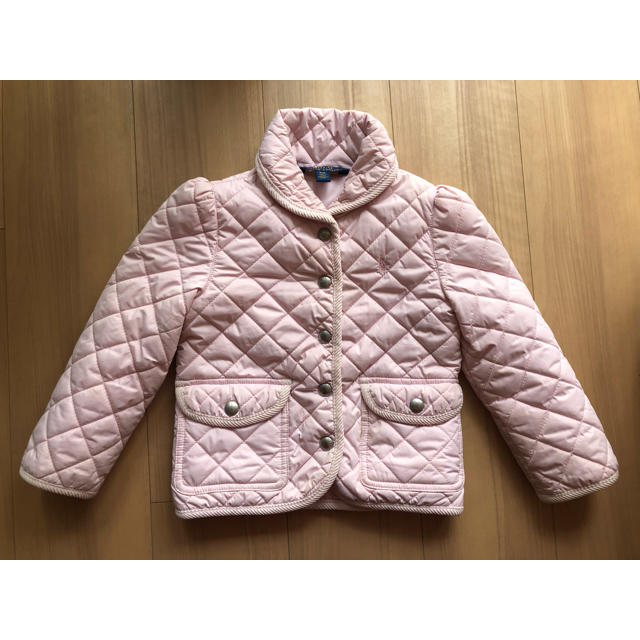 Ralph Lauren(ラルフローレン)のラルフローレン キルティング ジャケット 3/3T キッズ/ベビー/マタニティのキッズ服女の子用(90cm~)(ジャケット/上着)の商品写真