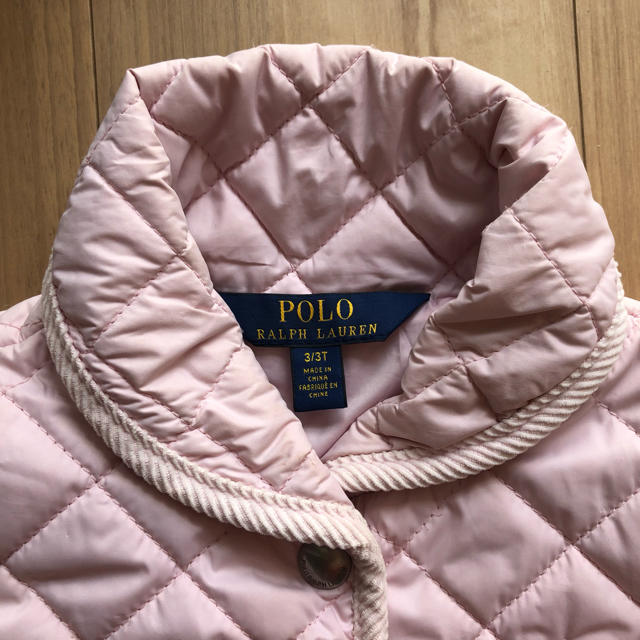 Ralph Lauren(ラルフローレン)のラルフローレン キルティング ジャケット 3/3T キッズ/ベビー/マタニティのキッズ服女の子用(90cm~)(ジャケット/上着)の商品写真