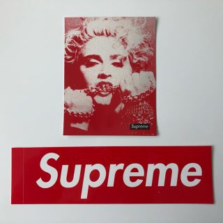 シュプリーム(Supreme)のsupreme マドンナ＆ボックス ステッカー(ノベルティグッズ)