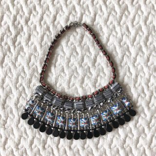 ザラ(ZARA)のZARA☆ エスニック ボリュームネックレス(ネックレス)