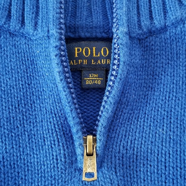 POLO RALPH LAUREN(ポロラルフローレン)のラルフローレン　12m　80 セーター　 キッズ/ベビー/マタニティのベビー服(~85cm)(ニット/セーター)の商品写真