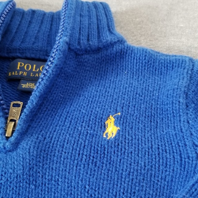 POLO RALPH LAUREN(ポロラルフローレン)のラルフローレン　12m　80 セーター　 キッズ/ベビー/マタニティのベビー服(~85cm)(ニット/セーター)の商品写真