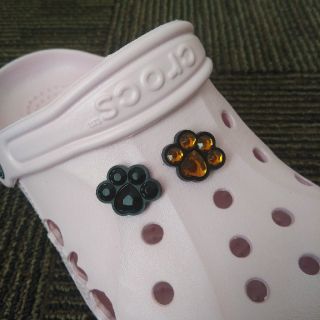 クロックス(crocs)の肉球　色選択自由　2個　クロックス用ジビッツ(その他)