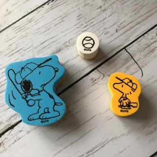 スヌーピー(SNOOPY)の未使用 SNOOPYスタンプセット(はんこ)