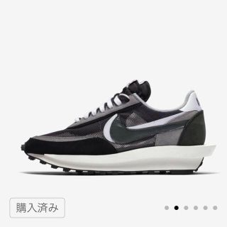 ナイキ(NIKE)のNike Sacai LDWaffl  ナイキ サカイ 黒 27.5cm(スニーカー)