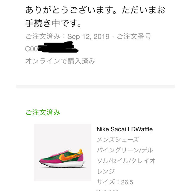 sacai × NIKE LD WAFFLE サカイ ワッフル 1