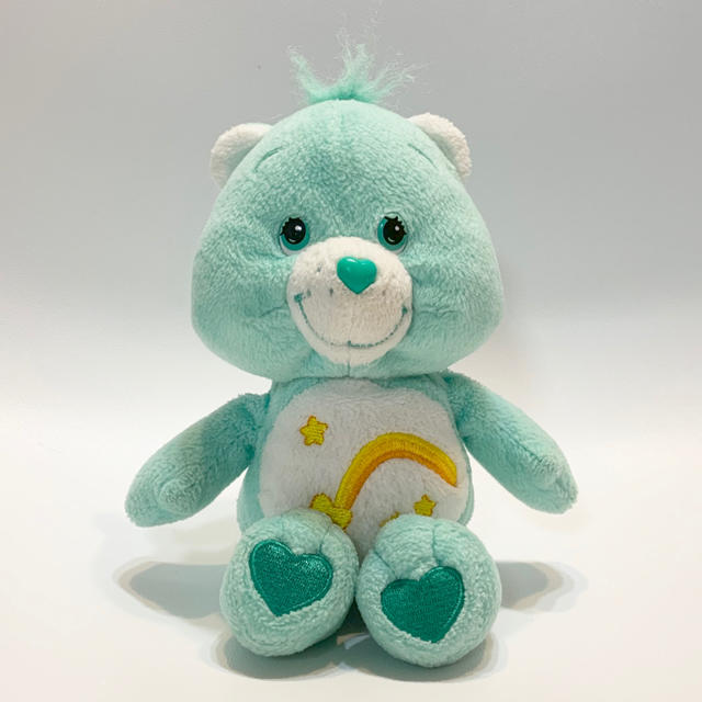 CareBears(ケアベア)のケアベア  ウィッシュベア  8インチ ぬいぐるみ 2002年 エンタメ/ホビーのおもちゃ/ぬいぐるみ(ぬいぐるみ)の商品写真