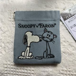 スヌーピー(SNOOPY)の《新品 タグ付き》スヌーピー＆ファーロン   バネポーチ(ポーチ)