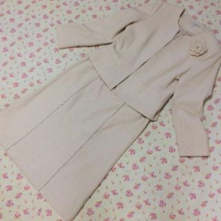 ローラアシュレイ(LAURA ASHLEY)のローラ アシュレイ スカートスーツ 11 W74 入学入園 ラメ (スーツ)