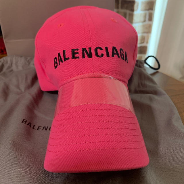 Balenciaga(バレンシアガ)のバレンシアガ 正規品 キャップ ピンク メンズの帽子(キャップ)の商品写真